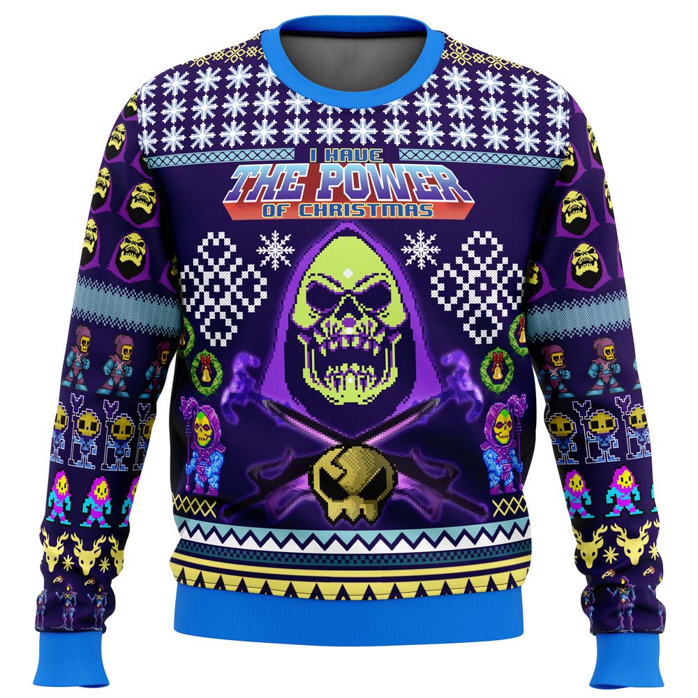 Skeletor Masters of the Universe Ugly Christmas Sweater