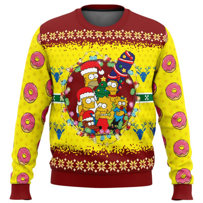 The Simpsons Ugly Christmas Sweater 3