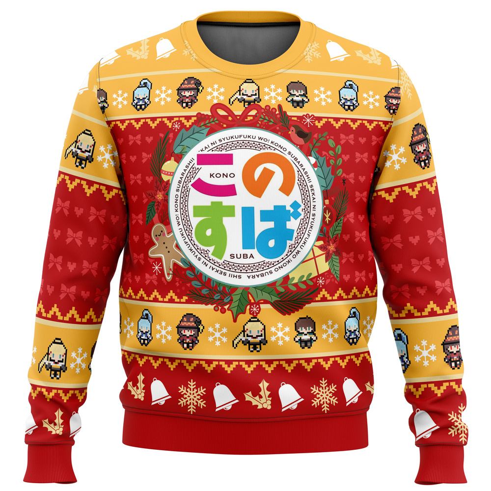 Wonderful Christmas Konosuba Ugly Christmas Sweater