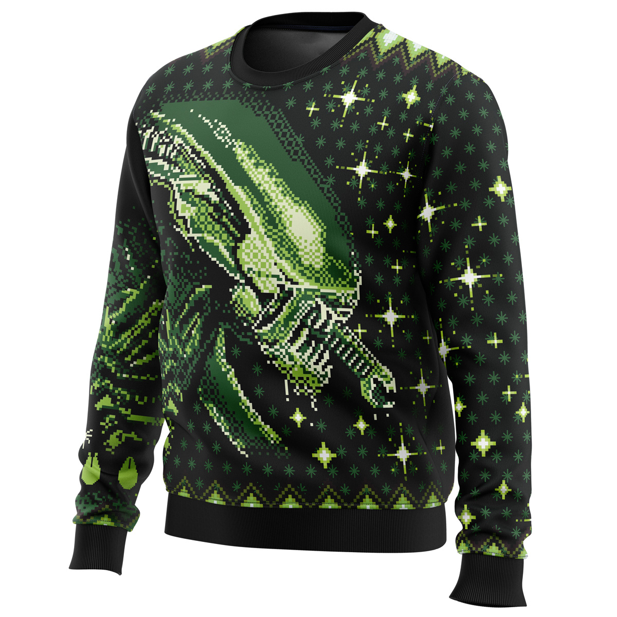 Xenomorph Alien Ugly Christmas Sweater