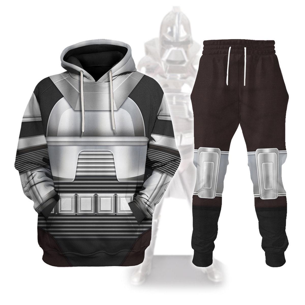 1978 Cylon Silver Costumes on Display T-shirt Hoodie Sweatpants Apparel