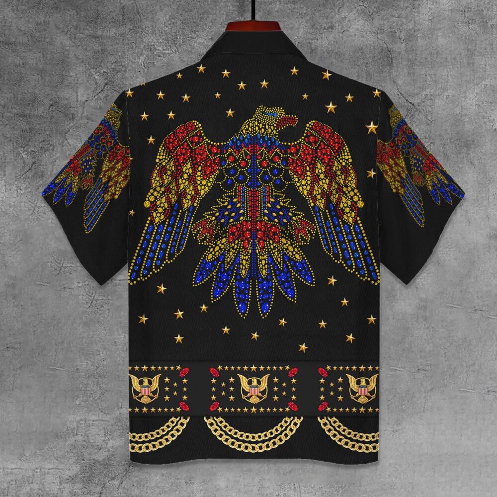 Elvis Aloha Unisex Hawaii Shirt in Black