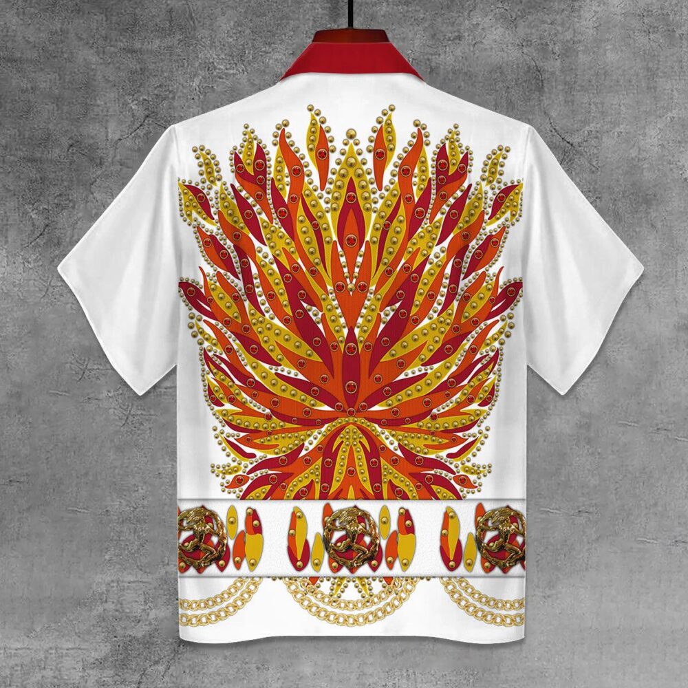 Elvis Flame Unisex Hawaii Shirt