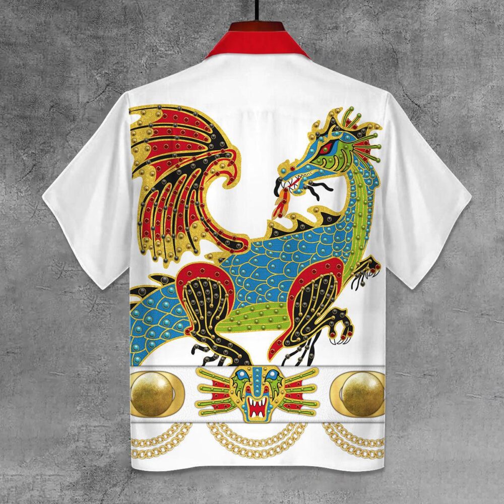 Elvis The Dragon Unisex Hawaii Shirt