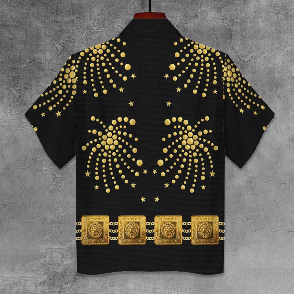 Elvis The Fireworks Unisex Hawaii Shirt