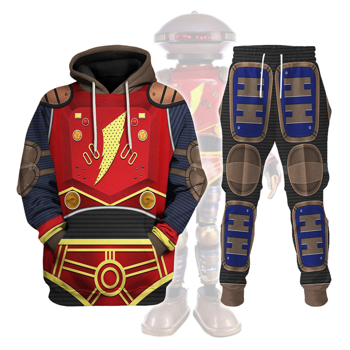 Alpha 5 Costumes Hoodie Sweatshirt T-shirt Tracksuit