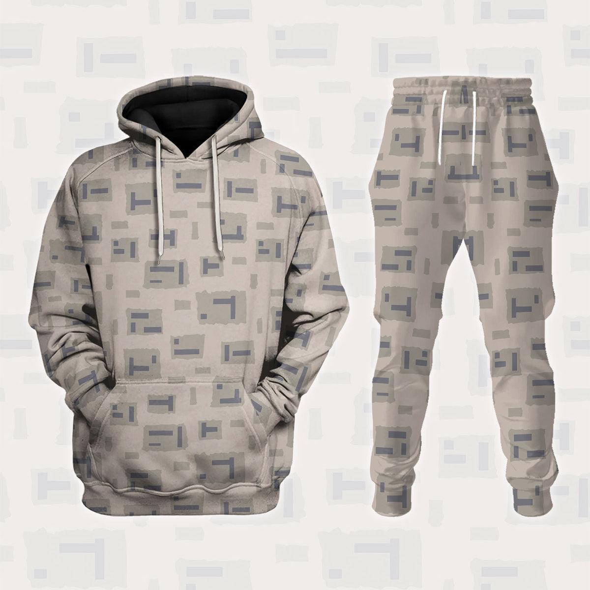 American Desert T-Block Camo Costume Hoodie Sweatshirt T-Shirt Tracksuit