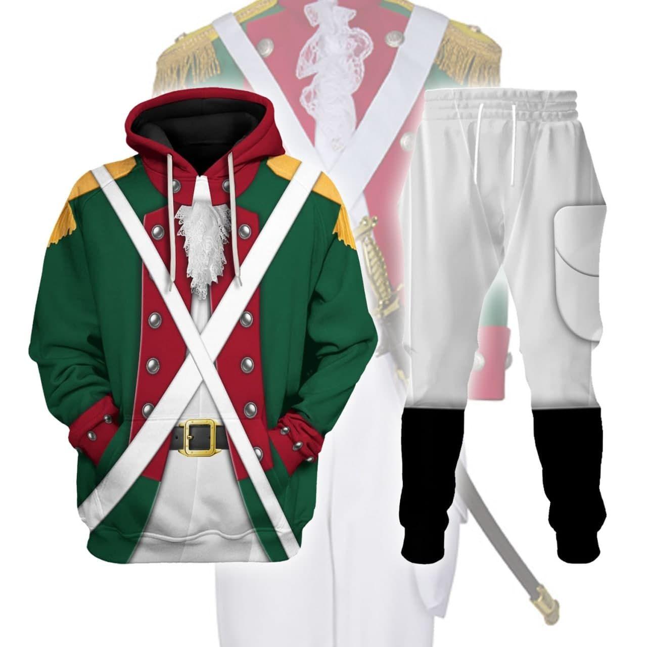 American Revolution Continental Marine Corps Officer Costume Apparel