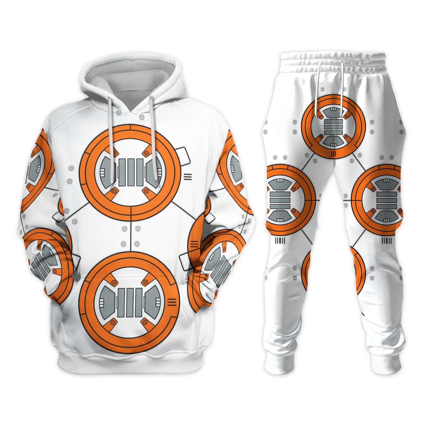 BB 8 Robot Costume Hoodie Sweatshirt T-Shirt Sweatpants