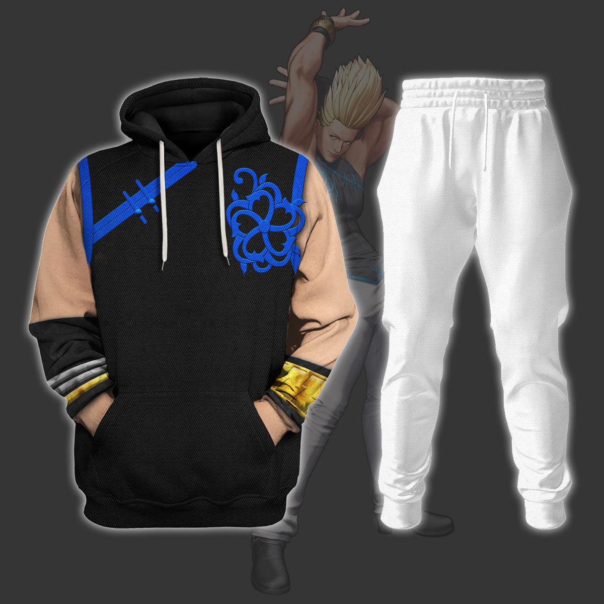 Benimaru Nikaido The King of Fighters Hoodie T-shirt Sweatpants Cosplay