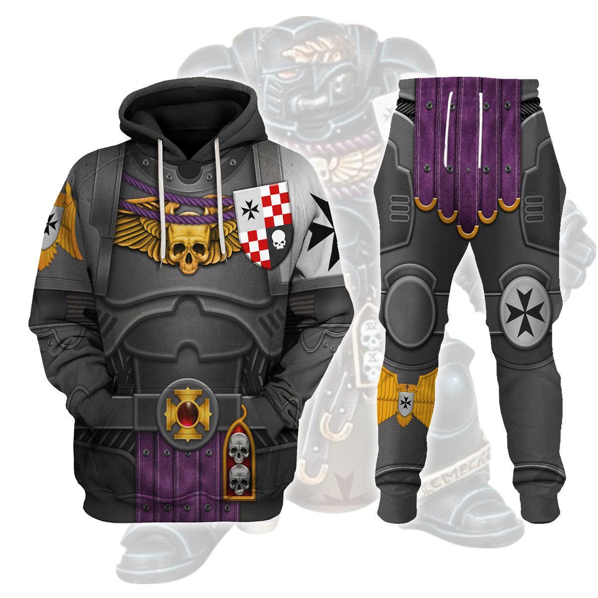 Black Templars Captain T-shirt Hoodie Sweatpants Cosplay