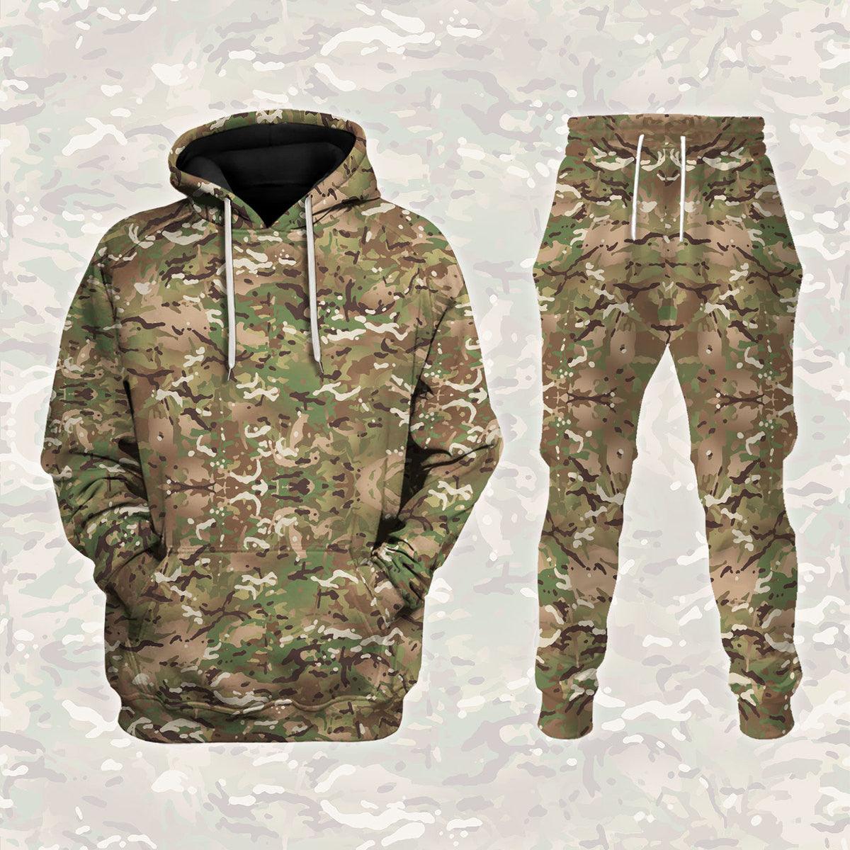 British Multi Terrain British Armed Forces Costume Hoodie Sweatshirt T-Shirt Tracksuit