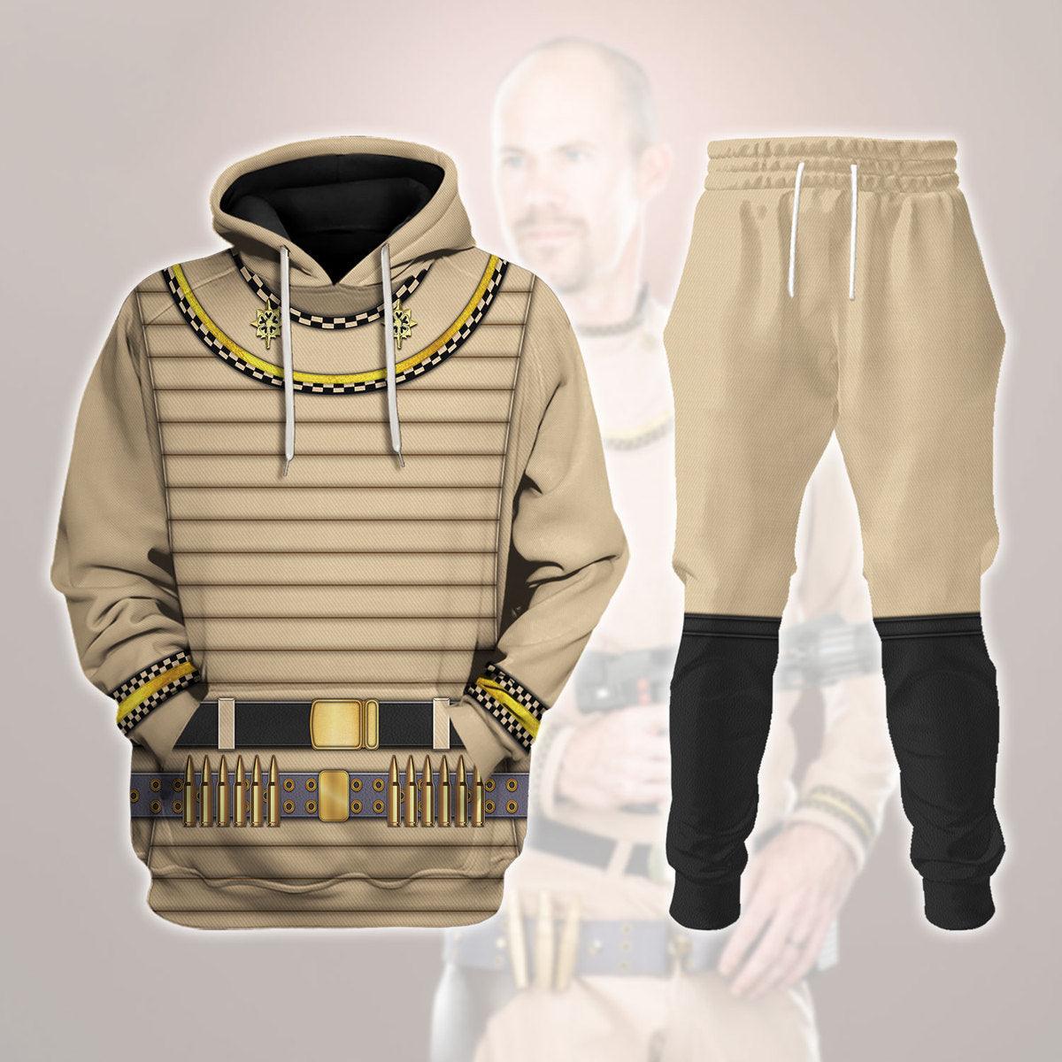 BSG Colonial Warrior Uniform T-shirt Hoodie Sweatpants Apparel