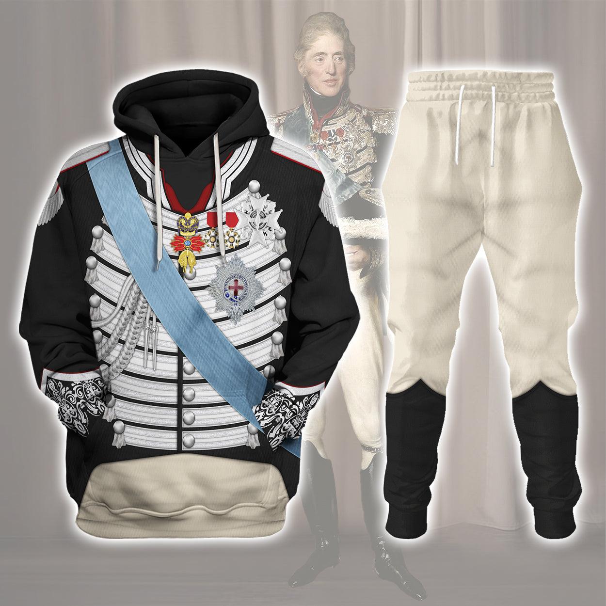 Charles X of France Lawrence Uniform All Over Print Hoodie Sweatshirt T-Shirt Tracksuit