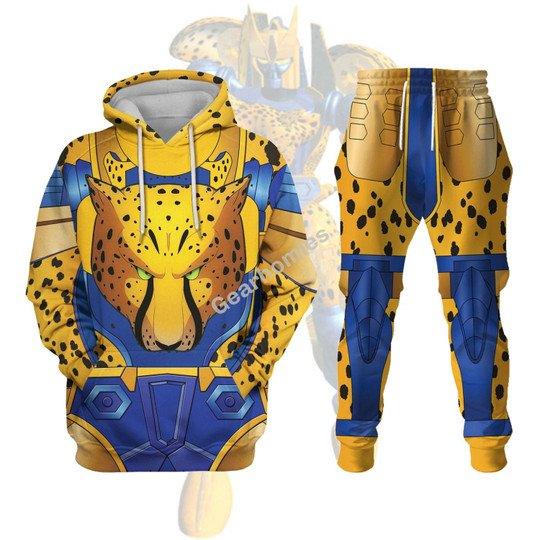 Cheetor Costume Cosplay Hoodie Tracksuit