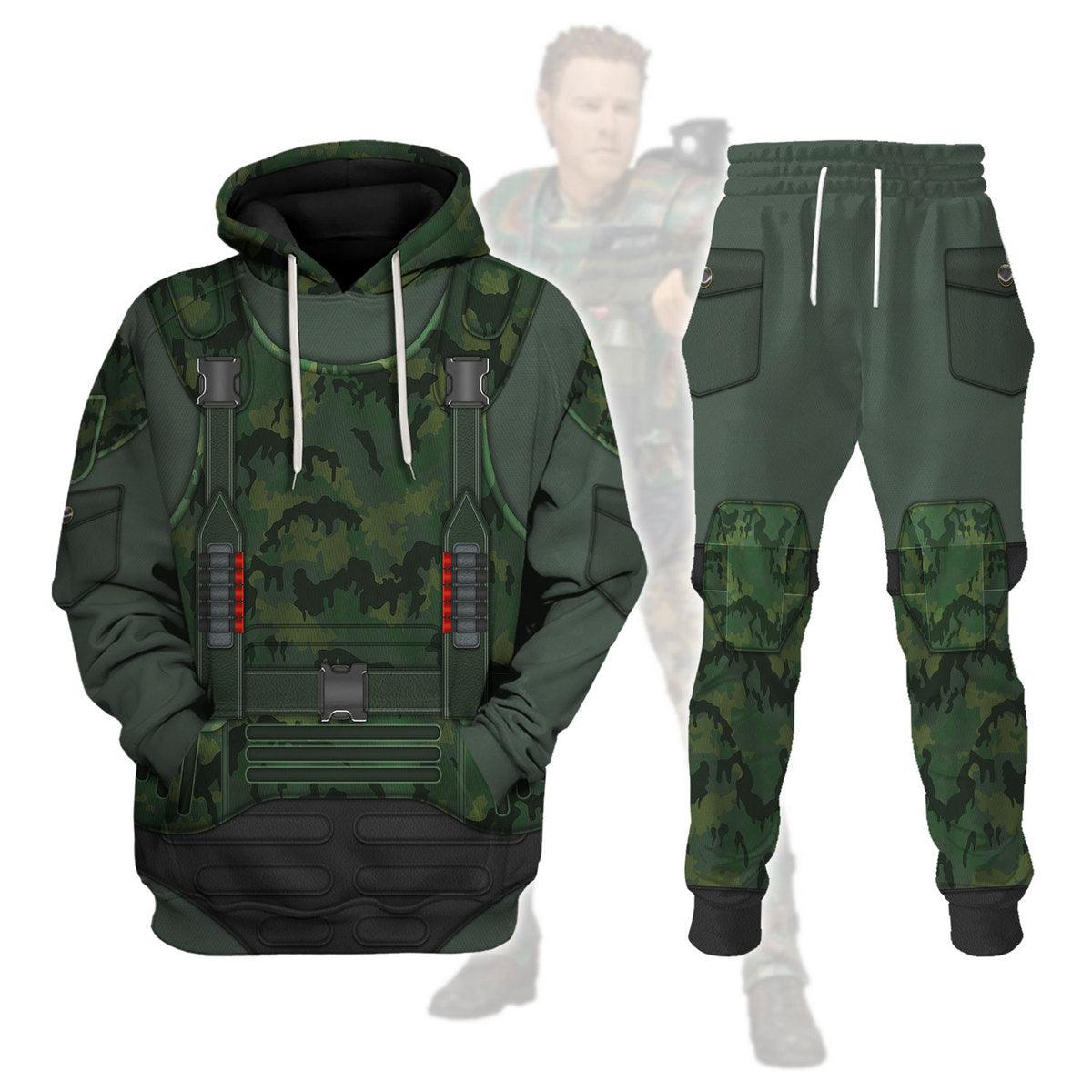 Colonial Marine Uniform Character Costume T-shirt Hoodie Sweatpants Apparel