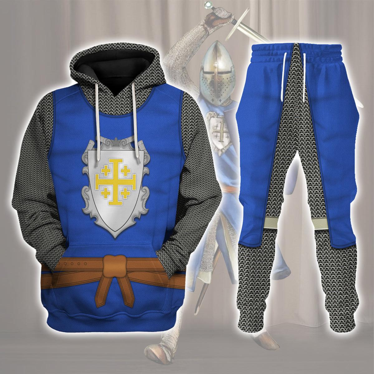 County of Edessa Knight Costume Hoodie Sweatshirt T-Shirt Tracksuit