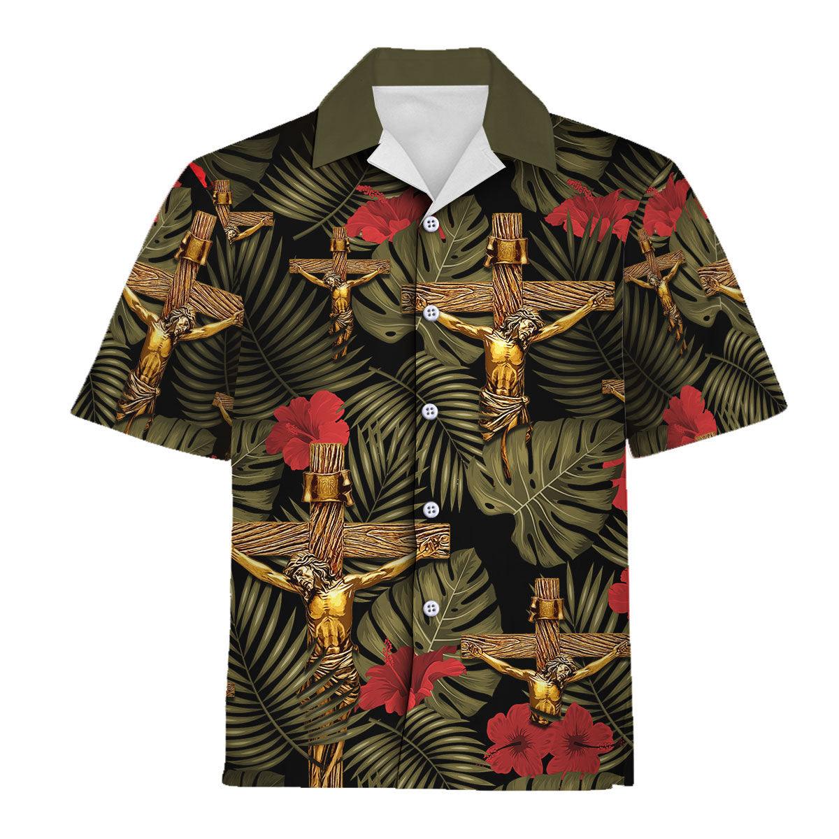 Crucifixion of Christ Hawaiian Shirt