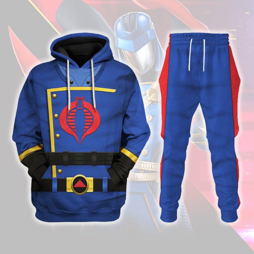 CustomsPig Cobra Commander V1 (G.I. Joe) Costumes Hoodie Sweatshirt T-Shirt