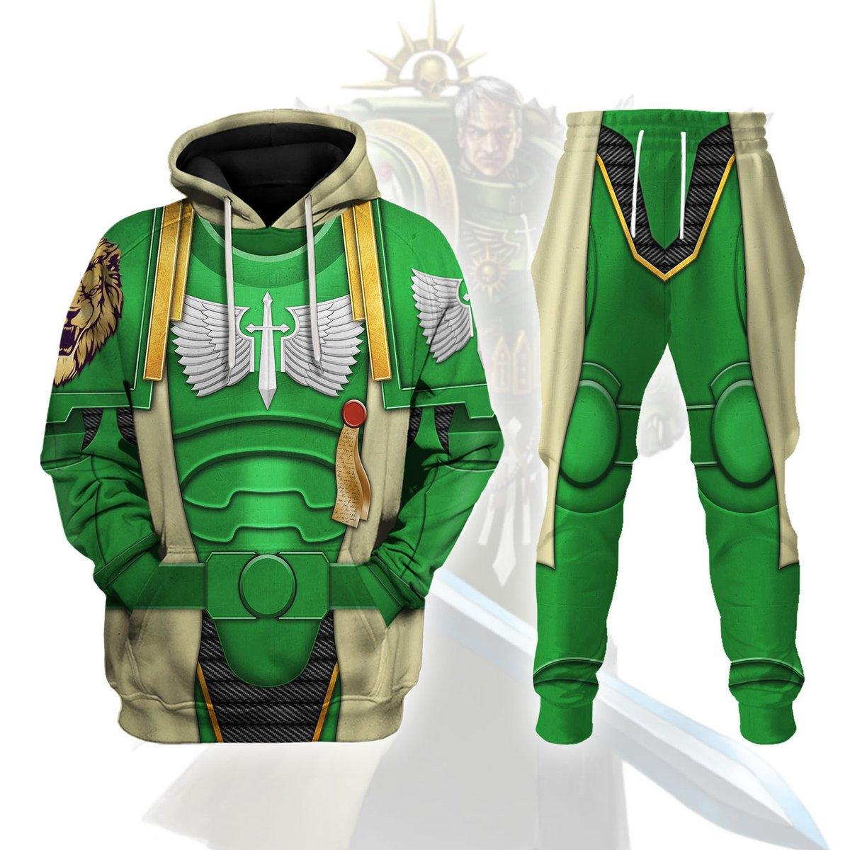 Dark Angels Captain T-shirt Hoodie Sweatpants Cosplay