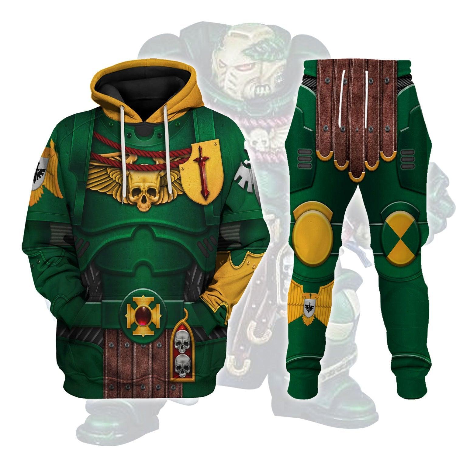 Dark Angels Captain T-shirt Hoodie Sweatpants Cosplay