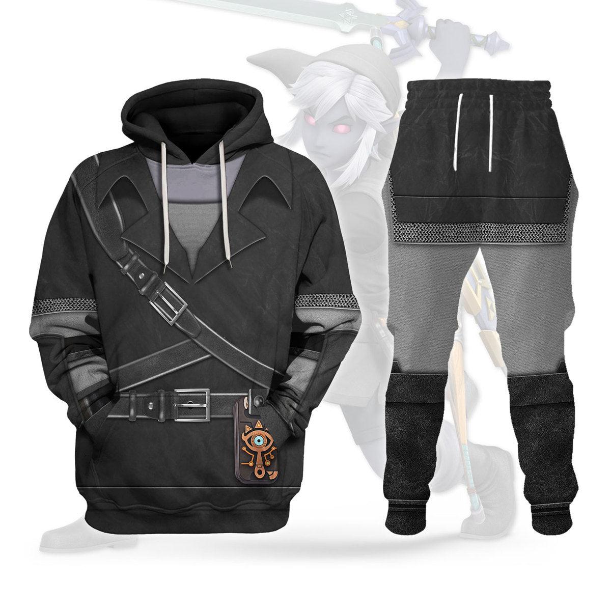 Dark Link Attire Unisex Hoodie Sweatshirt T-shirt Sweatpants Cosplay