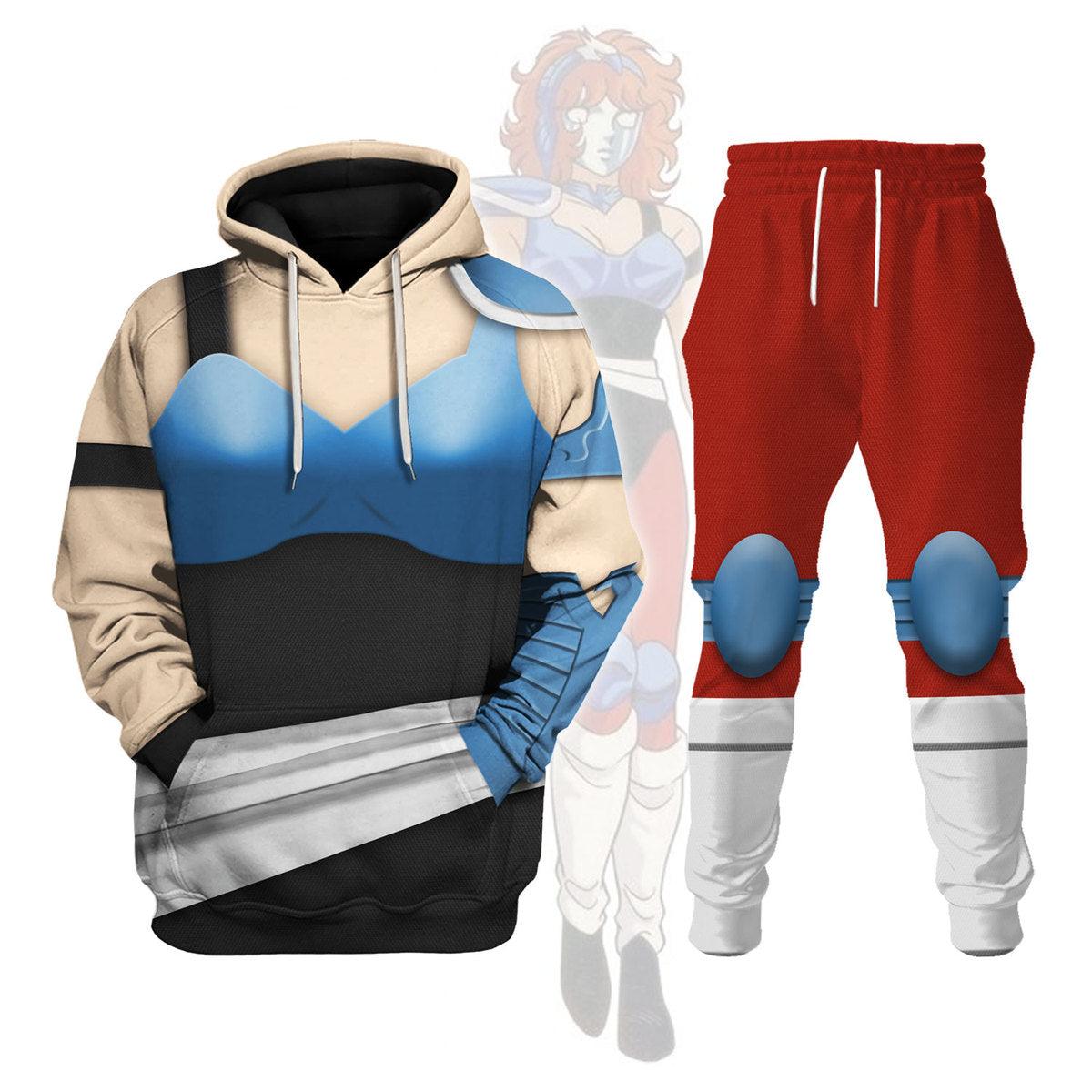 Eagle Marin Saint Seiya Costume Hoodie Sweatshirt T-Shirt Tracksuit