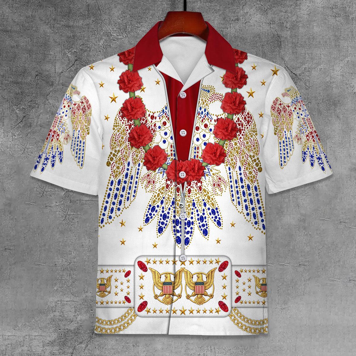 Elvis Aloha from Hawaii Flower Unisex Hawaii Shirt