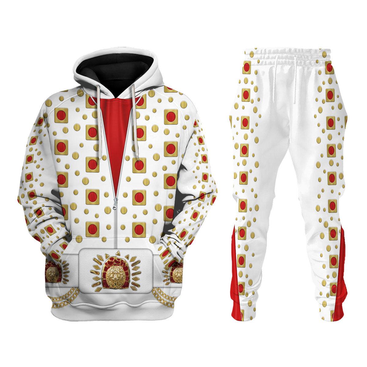 Elvis Eyelet Suit Costume Hoodie Sweatshirt T-Shirt Sweatpants