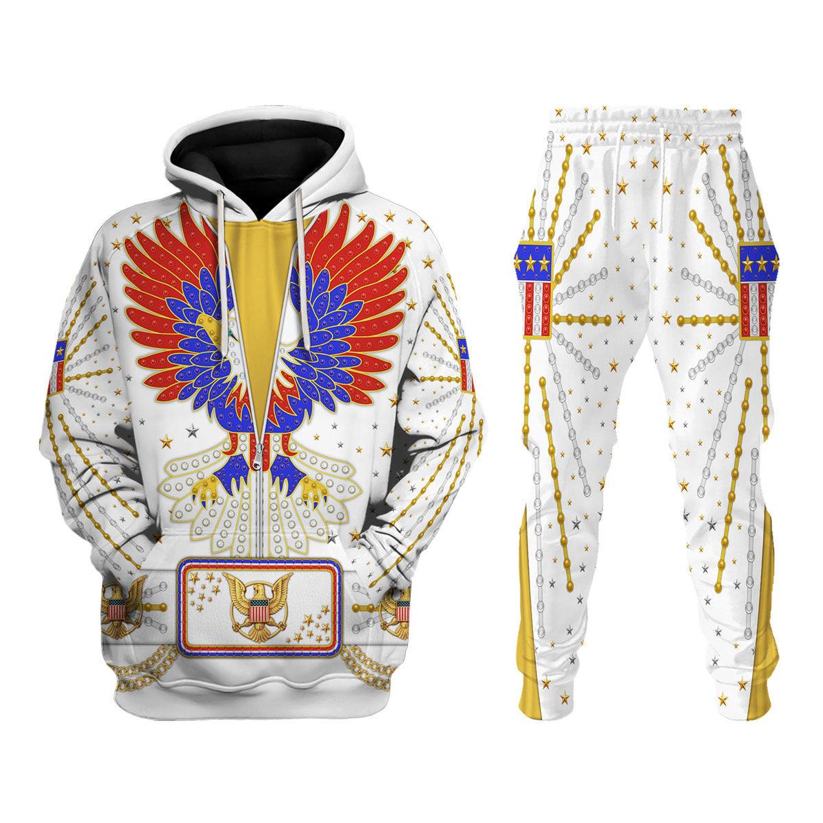 Elvis New Generation Eagle Costume Hoodie Sweatshirt T-Shirt Sweatpants