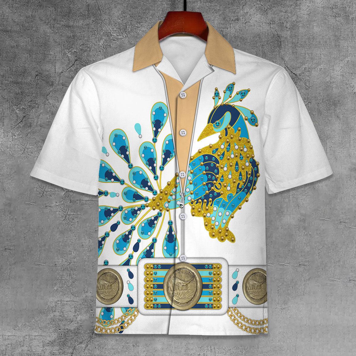 Elvis Peacock Unisex Hawaii Shirt