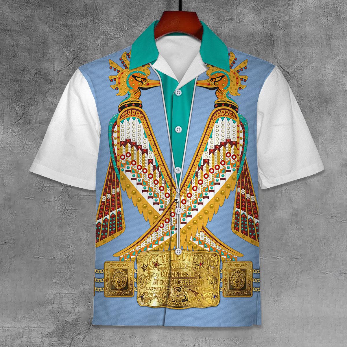 Elvis Prehistoric Bird Unisex Hawaii Shirt