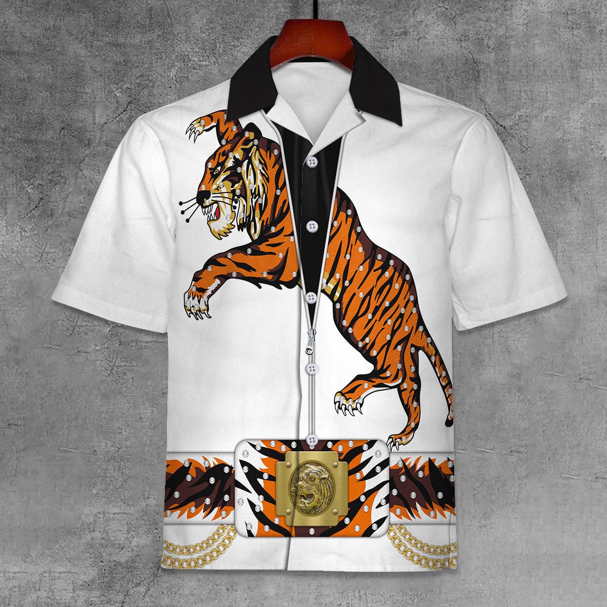 Elvis Tiger Unisex Hawaii Shirt