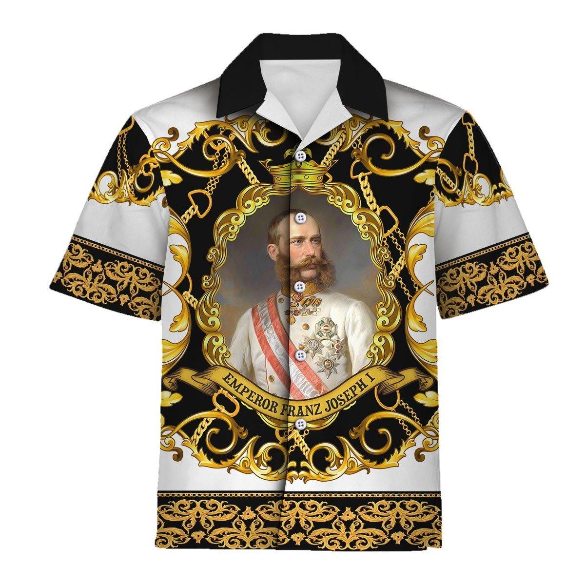 Emperor Franz Joseph I Hawaiian shirt 3D Shirt For Unisex