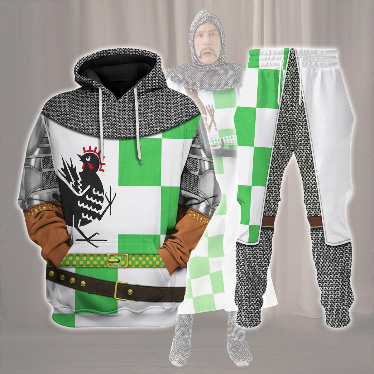 Eric Idle Knight Costume Hoodie Sweatshirt T-Shirt Tracksuit