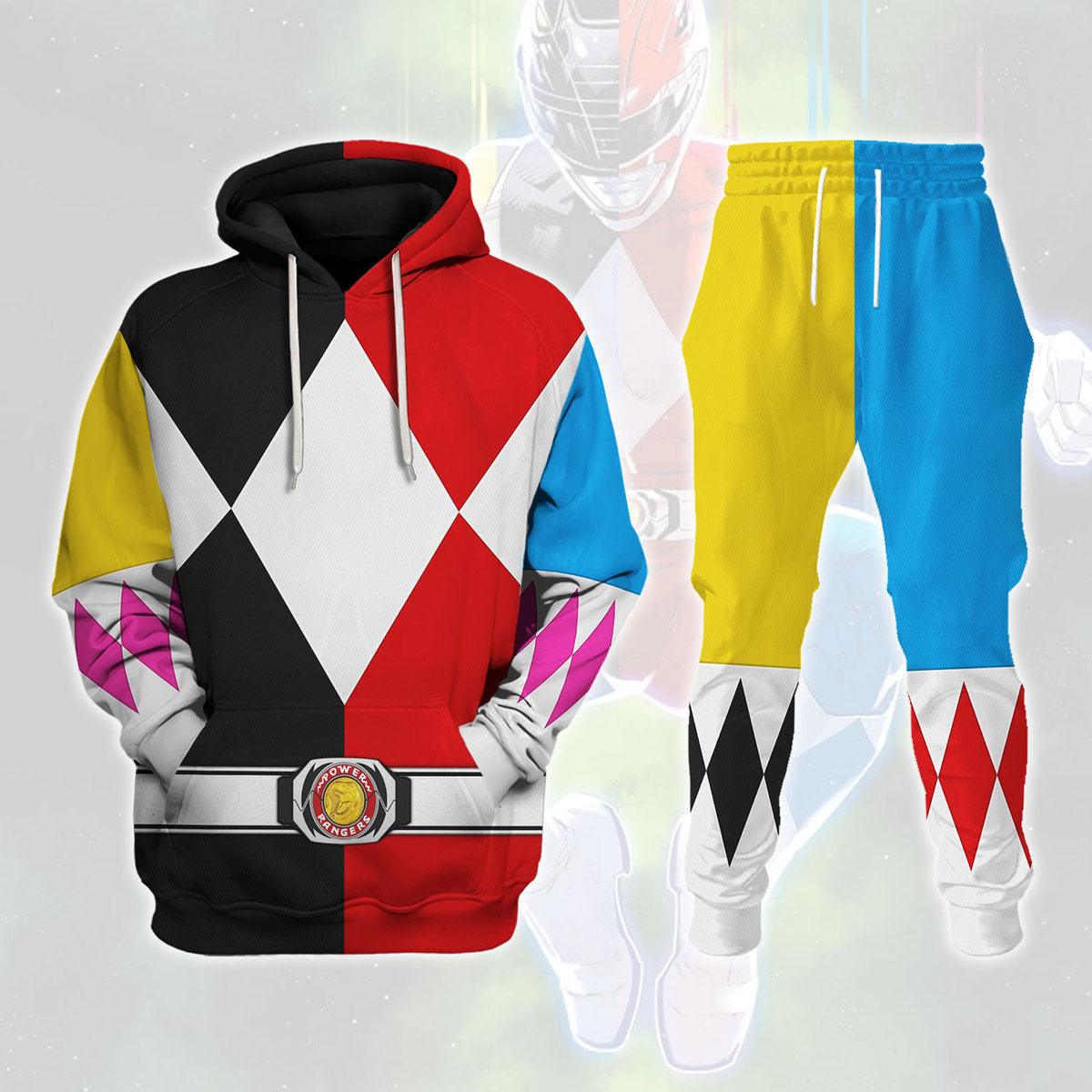 Every Current Mighty Morphin Team Hoodies Sweatshirt T-shirt Hawaiian Sweatpants