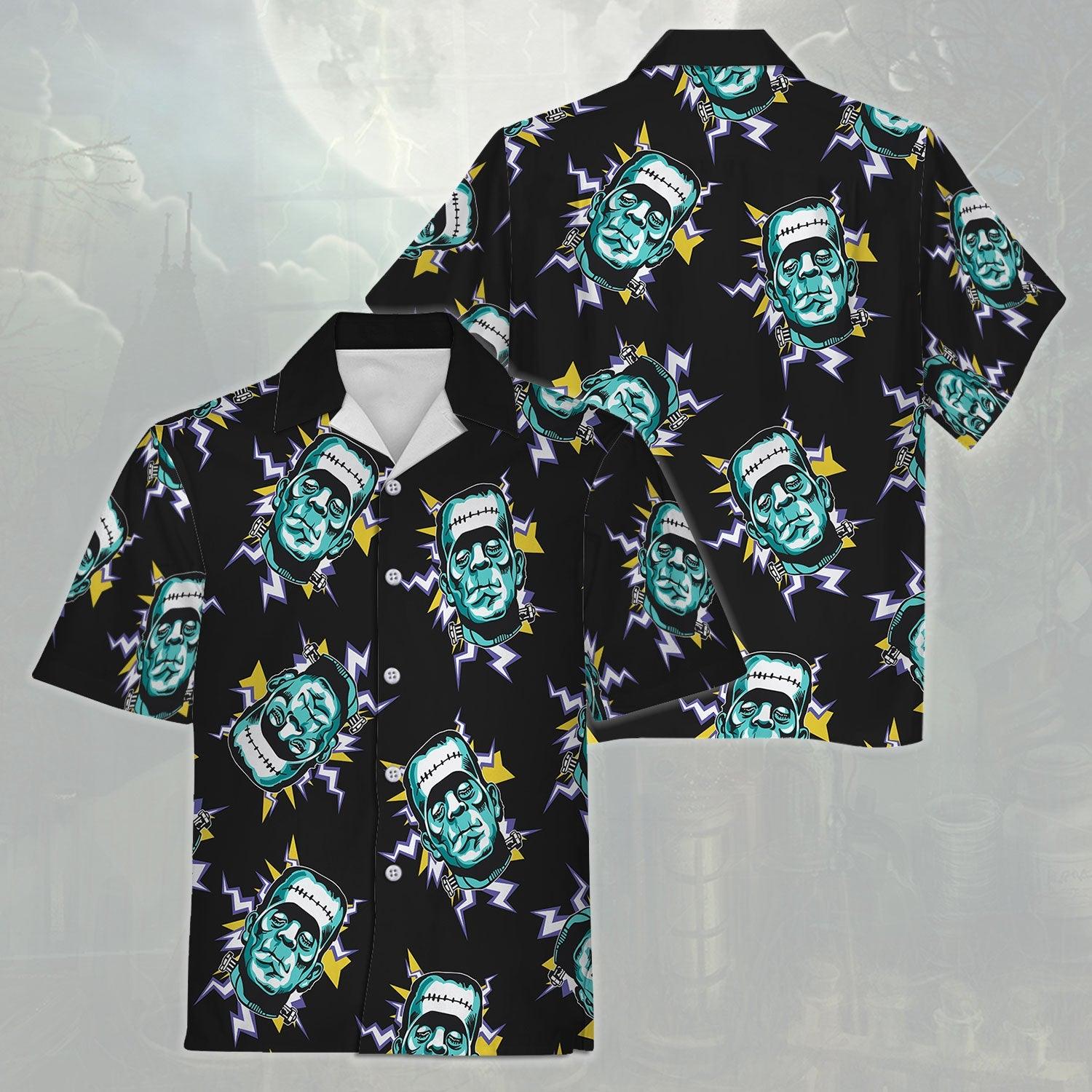 Frankenstein Hawaiian Shirt 3D Shirt For Unisex