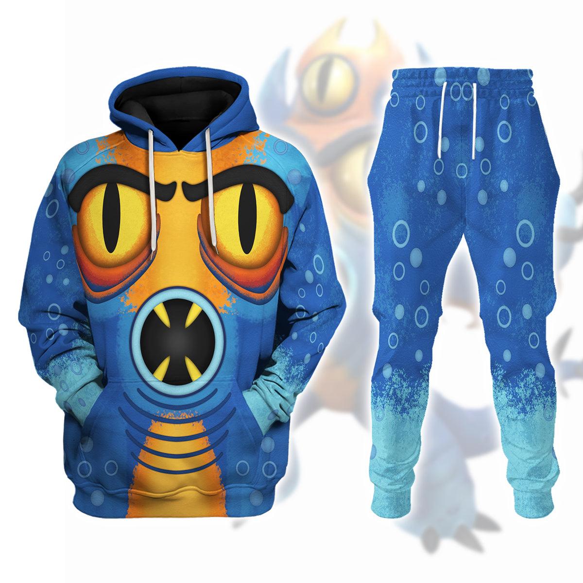 Fred Super Armor Cosplay Costume Hoodie Sweatshirt T-Shirt Sweatpants