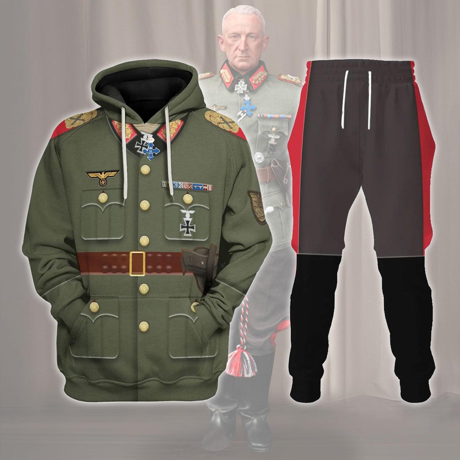 Fritz Erich Georg Eduard Von Manstein Costume Hoodie Sweatshirt T-Shirt Tracksuit