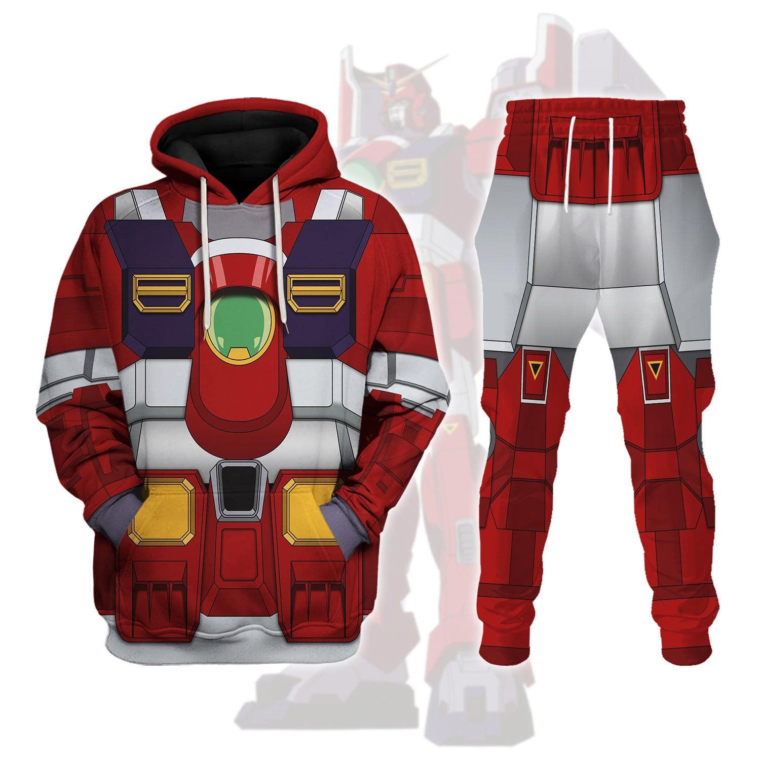 Gundam Leopard Destroy Costume All Over Print Tracksuit Hoodie