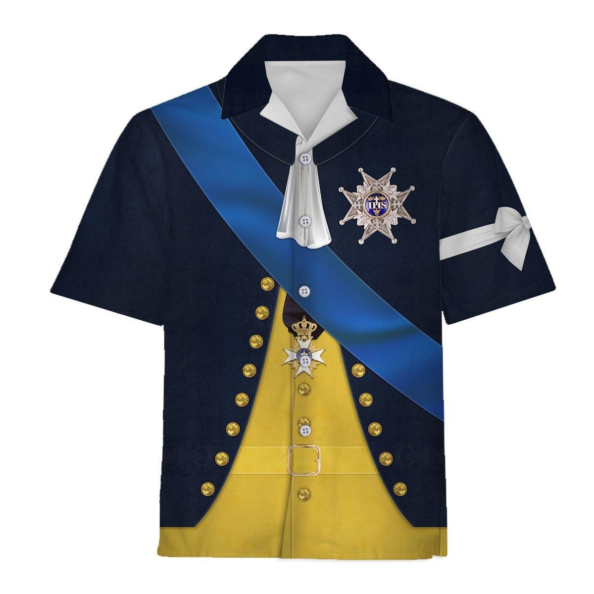 Gustav III of Sweden Hawaiian Shirt