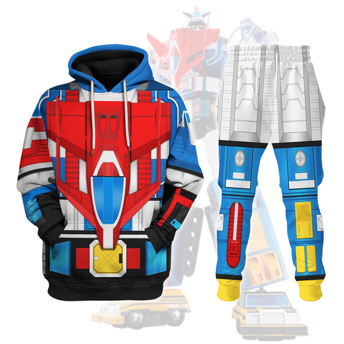 GX-88 Dairugger XV Hoodie T-shirt Sweatpants Cosplay