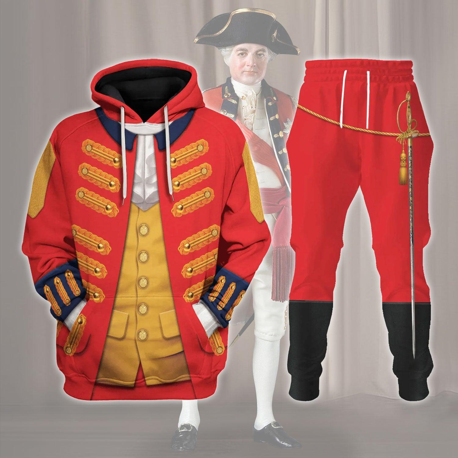 Henry Clinton Costume Hoodie Sweatshirt T-Shirt Tracksuit