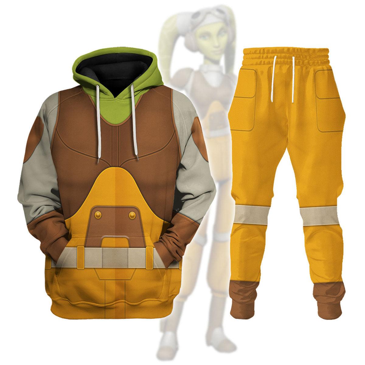 Hera Syndulla Costume Hoodie Sweatshirt T-Shirt Sweatpants