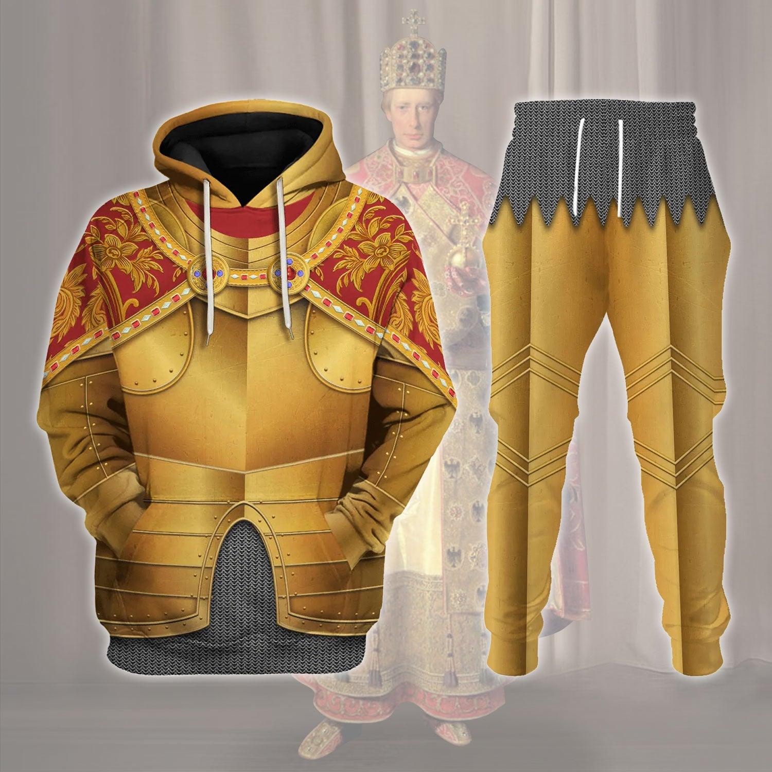 Holy Roman Emperor Costume Hoodie Sweatshirt T-Shirt Tracksuit