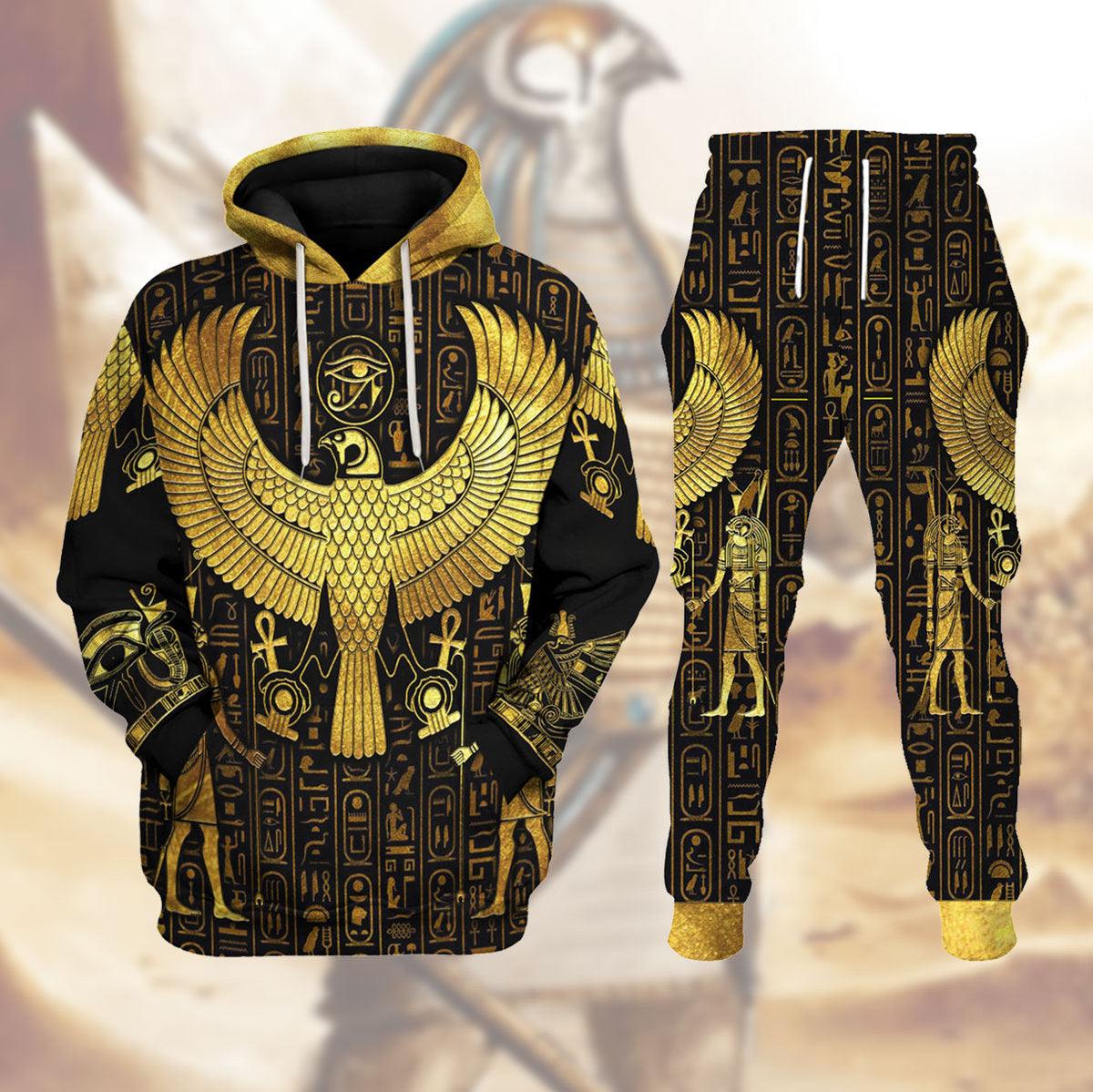 Horus Acient Egypt Costume Hoodie Sweatshirt T-Shirt Sweatpants