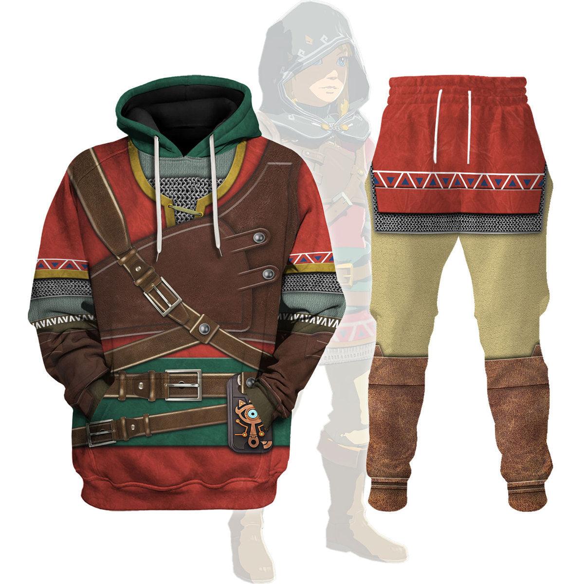 Hylian Armor Unisex Hoodie Sweatshirt T-shirt Sweatpants Cosplay