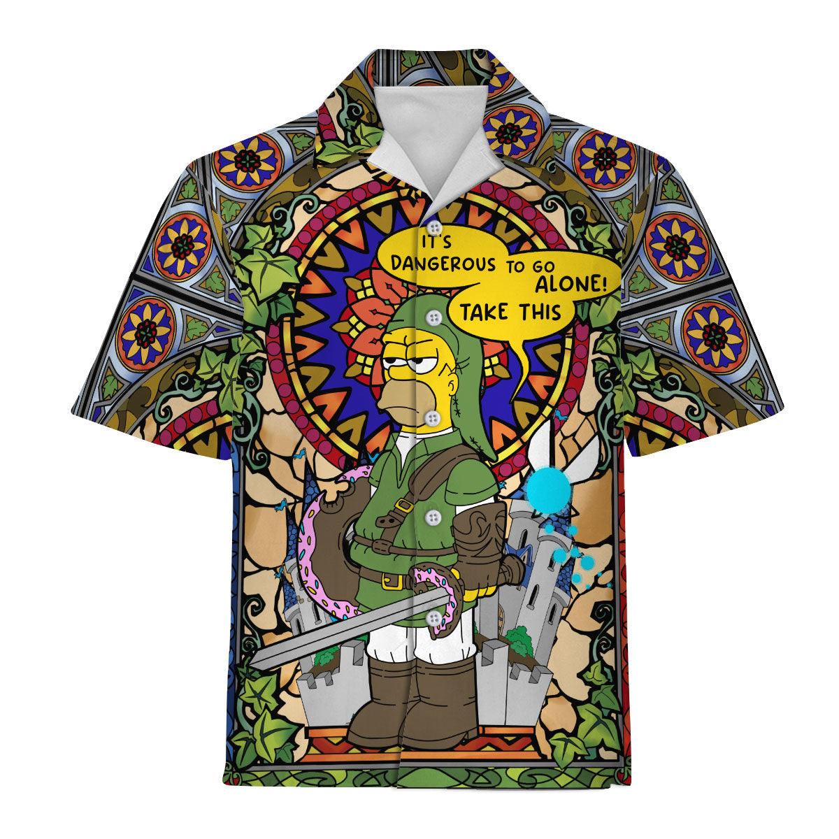 It’s dangerous to go alone! Take this Hawaiian Shirt