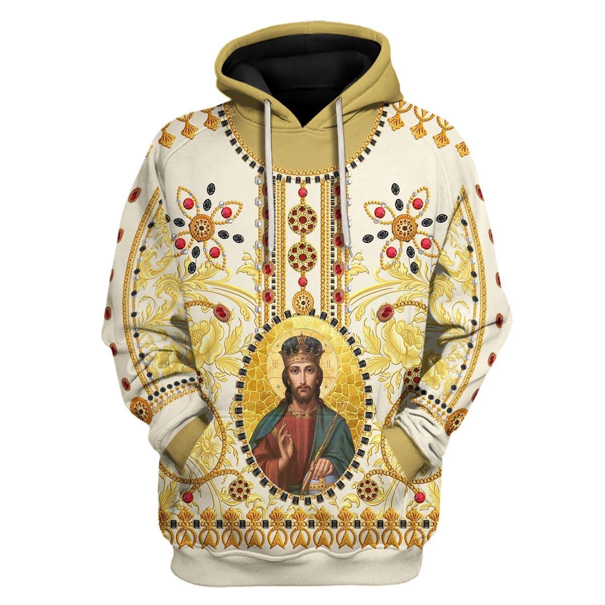 Jesus Christ Costume Hoodie Sweatshirt T-Shirt Apparel