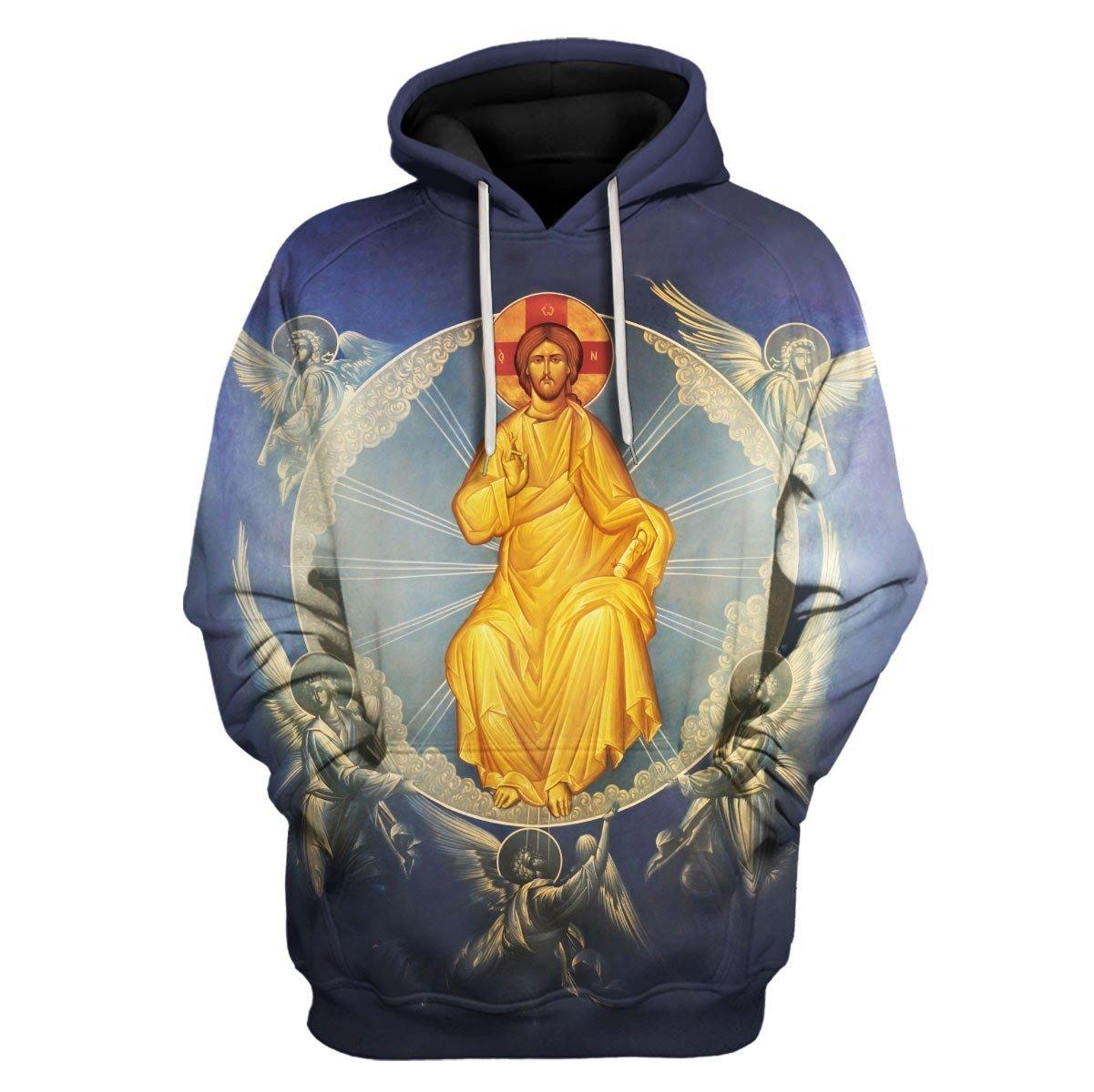 Jesus Eastern Orthodox Christology Costume Hoodie Sweatshirt T-Shirt